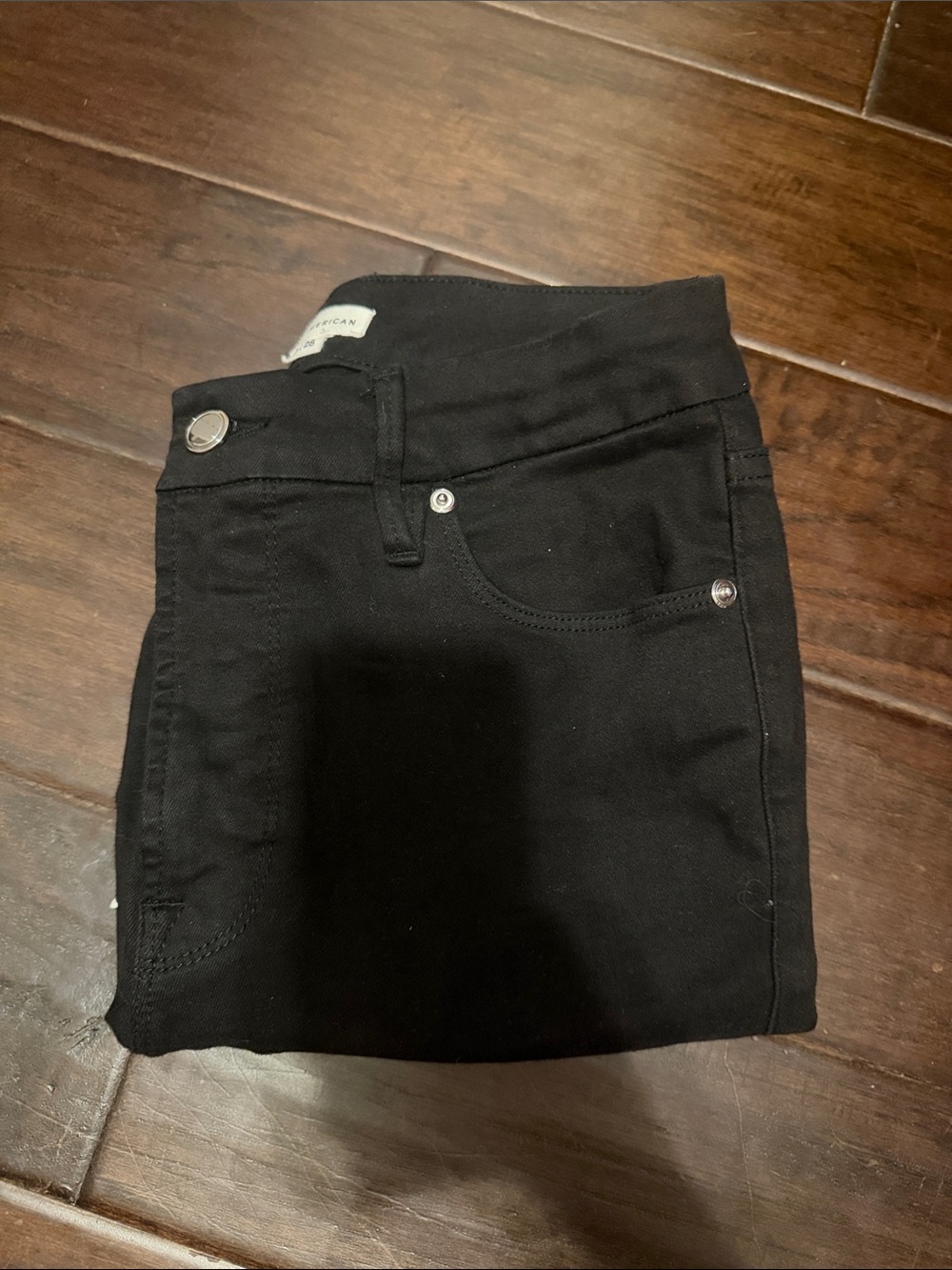Good American Black High-Rise Jeggings — Slim Stretch Fit